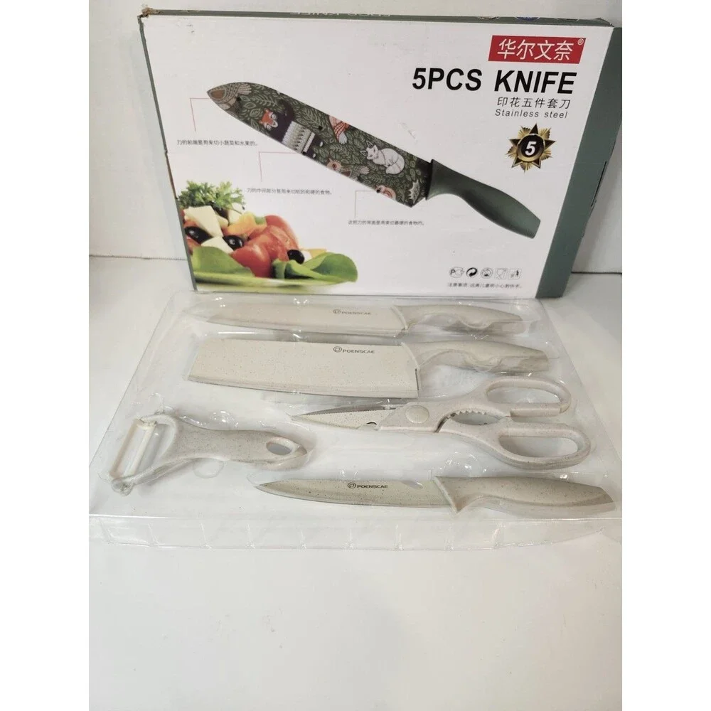 5 Piece Knife Set